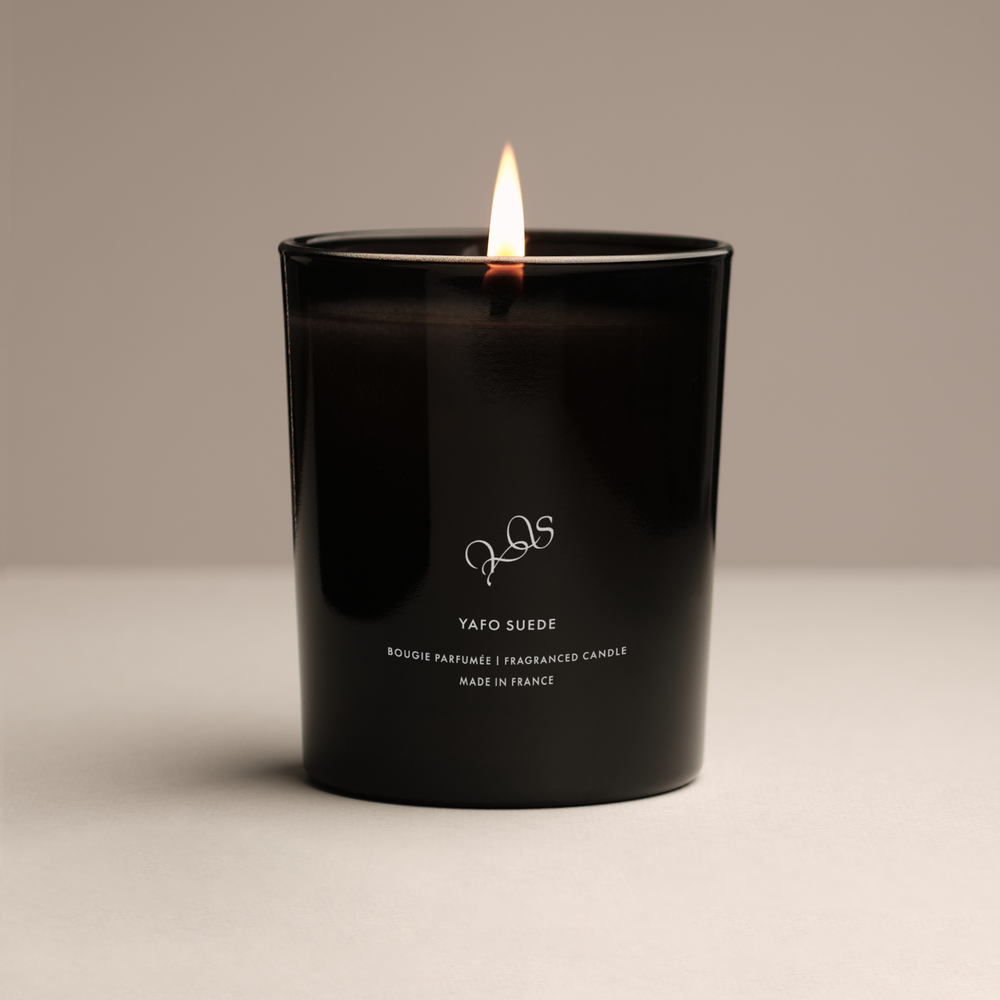 TEKES Yafo Suede fragranced candle יפו טקס נר ריחני